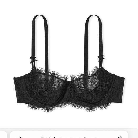 Victoria Secret -DREAM ANGELS
Wicked Unlined Lace Balconette Bra -NEW - Picture 2 of 4